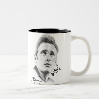 Caneca De Café Em Dois Tons "Alexander Skarsgard" por Kristin Bauer