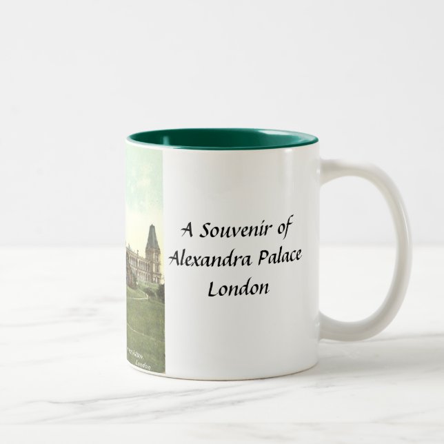 Caneca De Café Em Dois Tons Alexandra Palace Souvenir Mug (Direita)