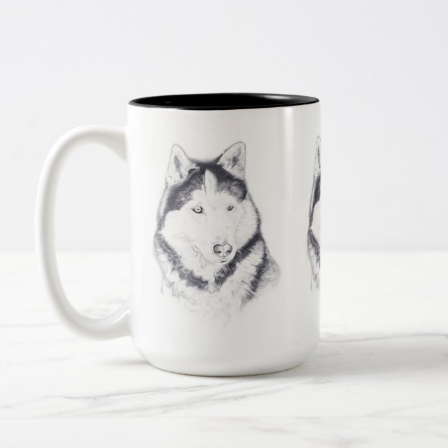 Caneca De Café Em Dois Tons Alfa (Esquerda)