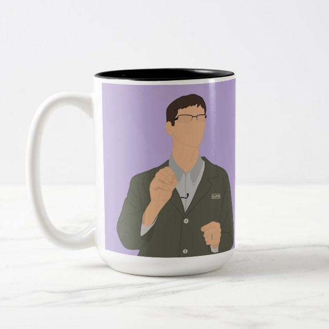 Caneca De Café Em Dois Tons Algae (Esquerda)