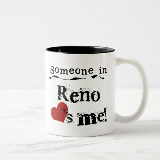 Caneca De Café Em Dois Tons Alguém em Reno