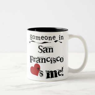 Caneca De Café Em Dois Tons Alguém em San Francisco