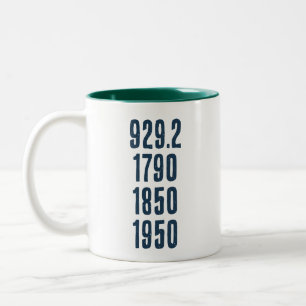 Caneca De Café Em Dois Tons Alguns dos meus números favoritos