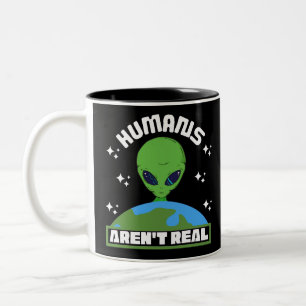 CANECA DE CAFÉ EM DOIS TONS ALIENÍGENA