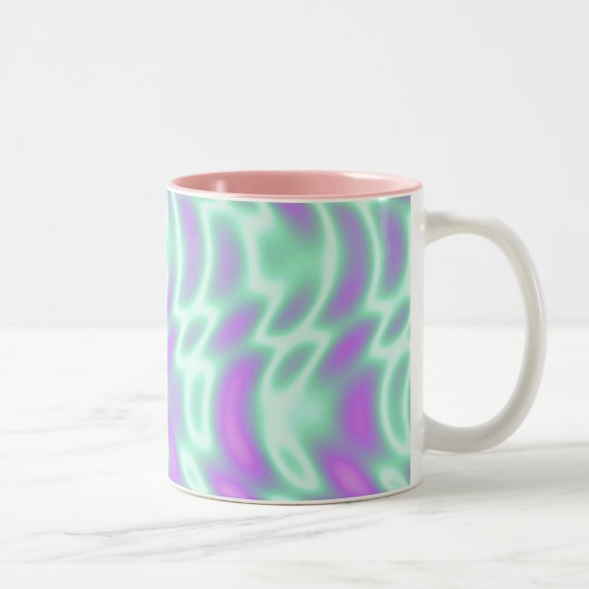 Caneca De Café Em Dois Tons Alienígena Verde (Direita)
