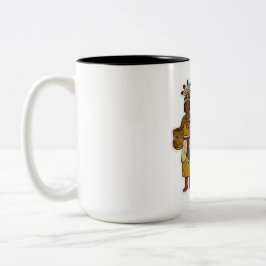 Caneca De Café Em Dois Tons Alifuru Mãe & Pai