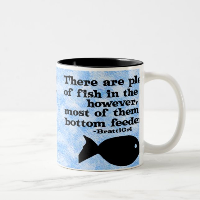 Caneca De Café Em Dois Tons Alimentadores inferiores (Direita)