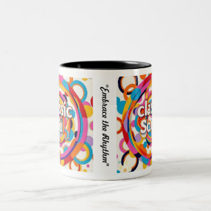 Caneca De Café Em Dois Tons "Alma cromática"