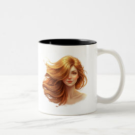 Caneca De Café Em Dois Tons Alma de Outono | Coleção Sazonal Beleza Atemporal