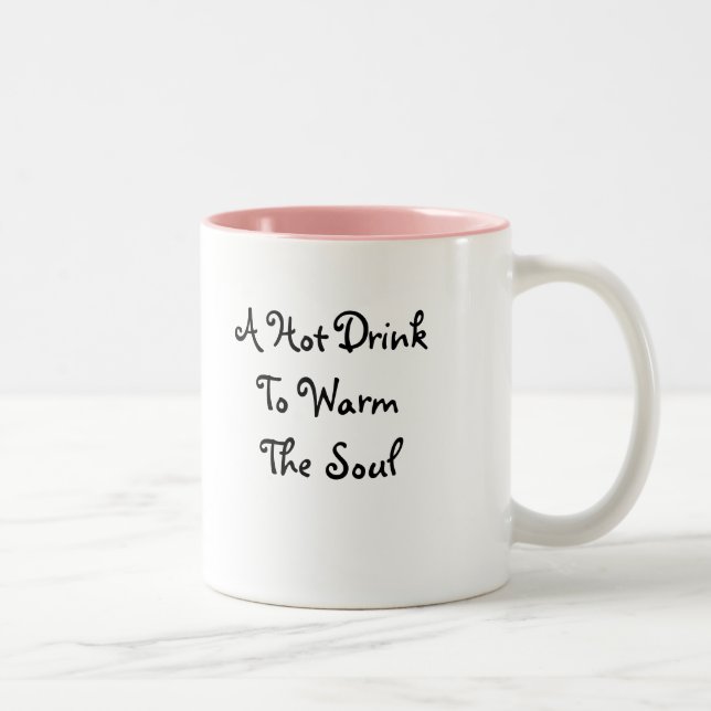 Caneca De Café Em Dois Tons Alma morna (Direita)