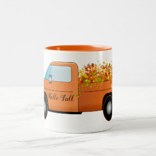Caneca De Café Em Dois Tons Alô Fall Coffee Mug