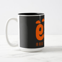 Caneca De Café Em Dois Tons Alterações climáticas | Poluição por carbono | Açã