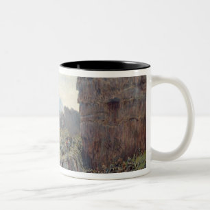 Caneca De Café Em Dois Tons Althing na sessão