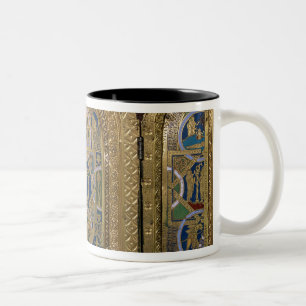 Caneca De Café Em Dois Tons Alton eleva-se o Triptych, c.1150