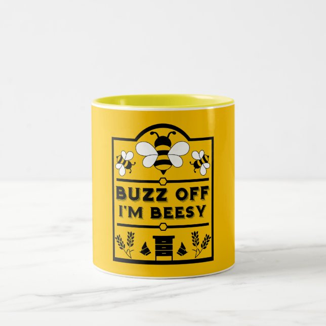 Caneca De Café Em Dois Tons Amácia de Mel (Centro)