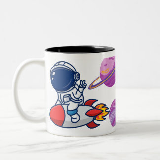 Caneca De Café Em Dois Tons Amante da astronomia