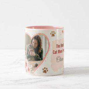 Caneca De Café Em Dois Tons Amante de Animais de Estimação Personalizado com F