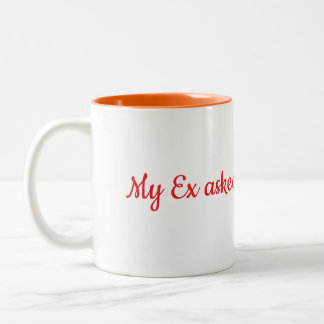 Caneca De Café Em Dois Tons amante de gatos engraçado rompimento namorado namo