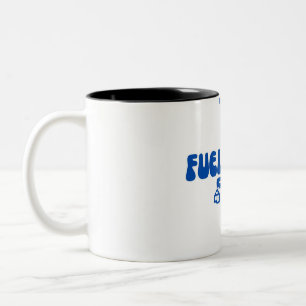 Caneca De Café Em Dois Tons Amantes de café