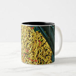 Caneca De Café Em Dois Tons Amantes de Foodie Japoneses