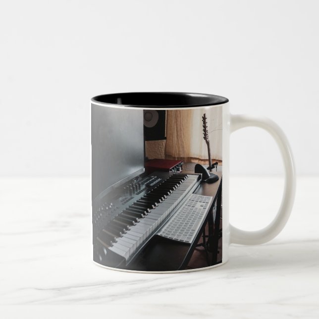 Caneca De Café Em Dois Tons Amazing Piano (Direita)