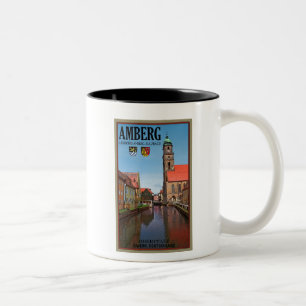 Caneca De Café Em Dois Tons Amberg - rio de Vils