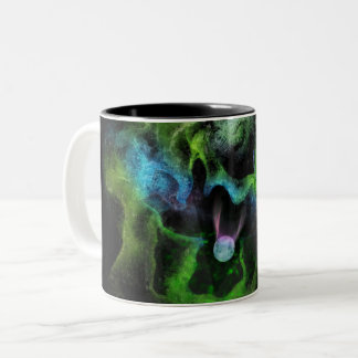 Caneca De Café Em Dois Tons Ameaça