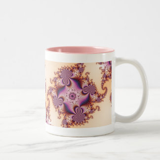 Caneca De Café Em Dois Tons Ameixas de Açúcar - Fractal