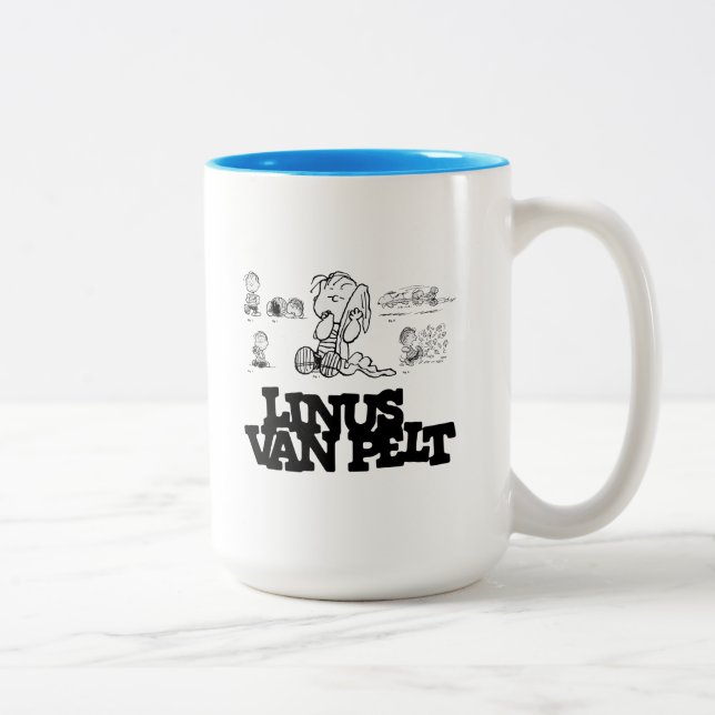 Caneca De Café Em Dois Tons Amendoins | Linus (Direita)