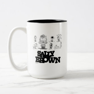 Caneca De Café Em Dois Tons Amendoins Sally Brown