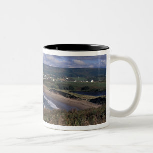Caneca De Café Em Dois Tons América do Norte, Canadá, Nova Escócia, Cabo Br