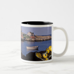 Caneca De Café Em Dois Tons América do Norte, Canadá, Nova Escócia, Peggy's