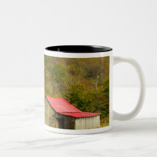 Caneca De Café Em Dois Tons América do Norte, EUA, Carolina do Norte, rural