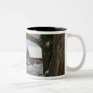 Caneca De Café Em Dois Tons America do Norte, EUA, WA, ilha de Whidbey. 2