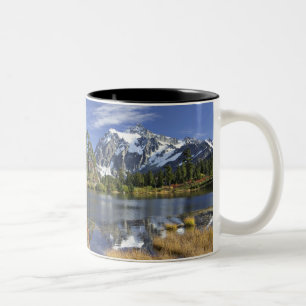 Caneca De Café Em Dois Tons América do Norte, Washington, Cascades. Mt. Shuksa
