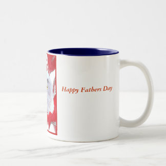 Caneca De Café Em Dois Tons AmericaIsOneNationUnderGod2, dia dos pais feliz,…