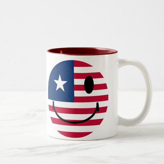 Caneca De Café Em Dois Tons Americano (Direita)