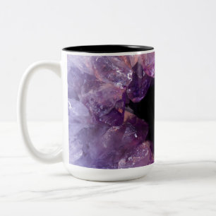 Caneca De Café Em Dois Tons Ametist roxo