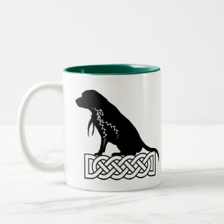 Caneca De Café Em Dois Tons Amigos de Loki: Beagle Mickey Black