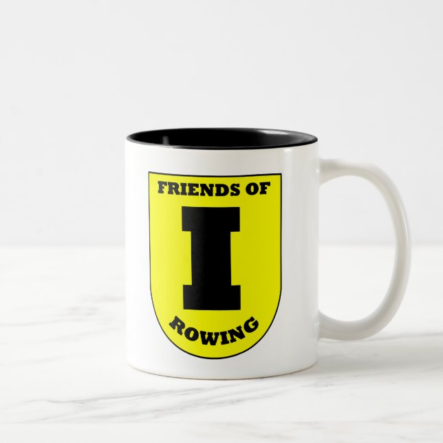 Caneca De Café Em Dois Tons Amigos Ringer Mug (Direita)