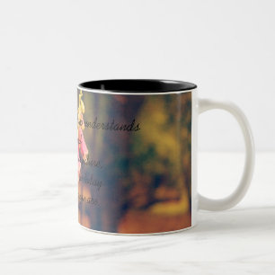 Caneca De Café Em Dois Tons Amizade Poem Mug