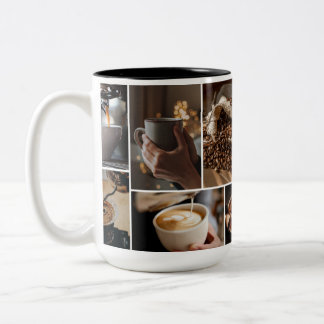 Caneca De Café Em Dois Tons Amo a minha loja