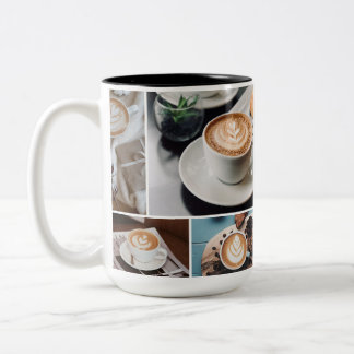 Caneca De Café Em Dois Tons Amo a minha loja