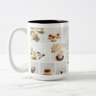 Caneca De Café Em Dois Tons Amo a minha loja