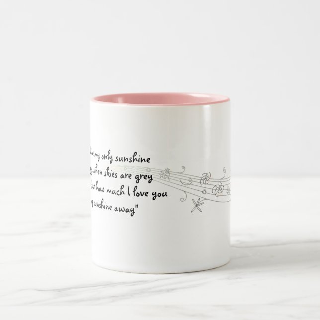 Caneca De Café Em Dois Tons Amor (Centro)