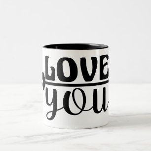 CANECA DE CAFÉ EM DOIS TONS AMOR.