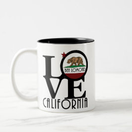 Caneca De Café Em Dois Tons AMOR Ben Lomond 11oz