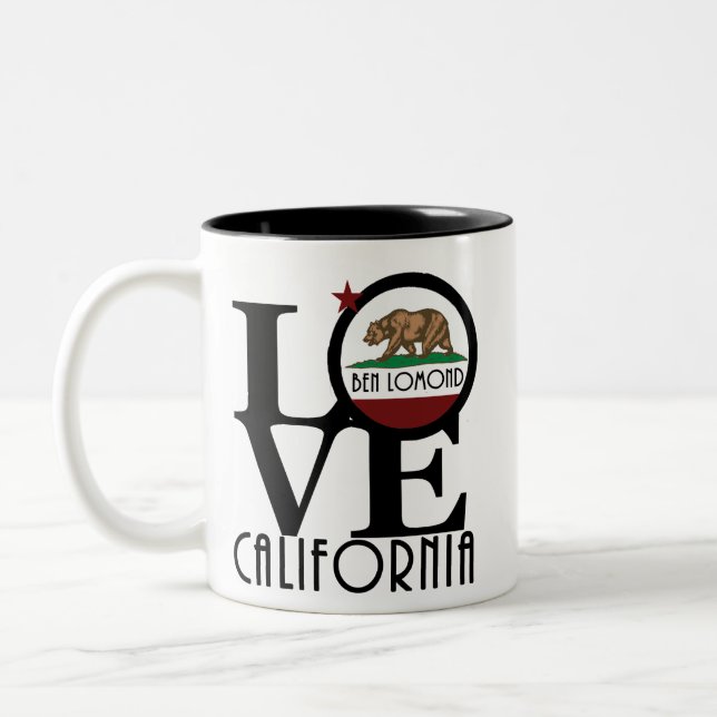Caneca De Café Em Dois Tons AMOR Ben Lomond 11oz (Esquerda)