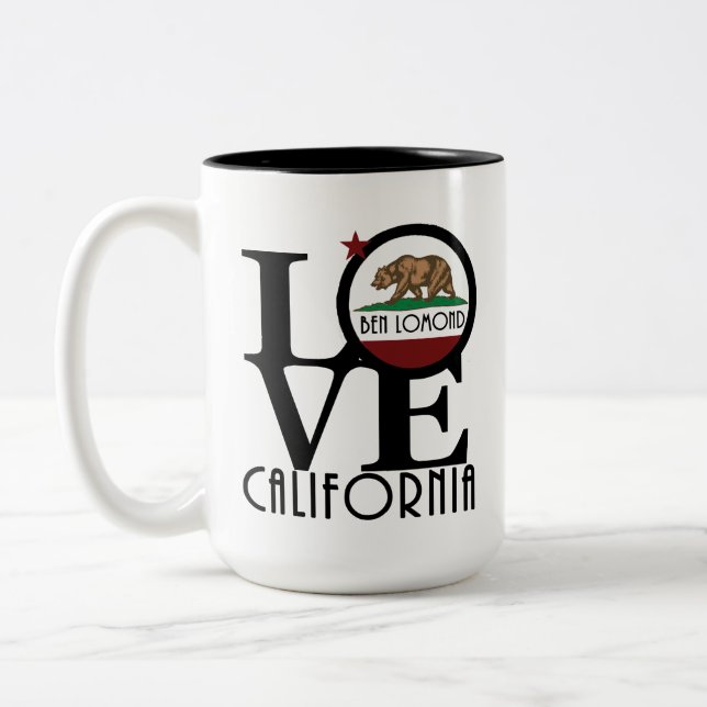 Caneca De Café Em Dois Tons AMOR Ben Lomond 15oz (Esquerda)