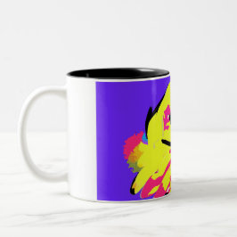 Caneca De Café Em Dois Tons Amor de polvo
